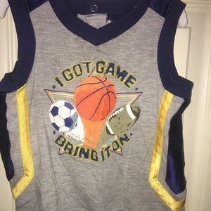 Wonder kids grey tank top sz 18 months